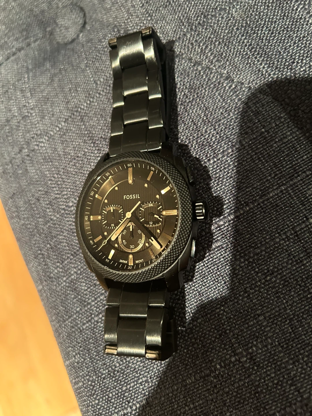 Fossil Chronograph Watch - Black - photo 2