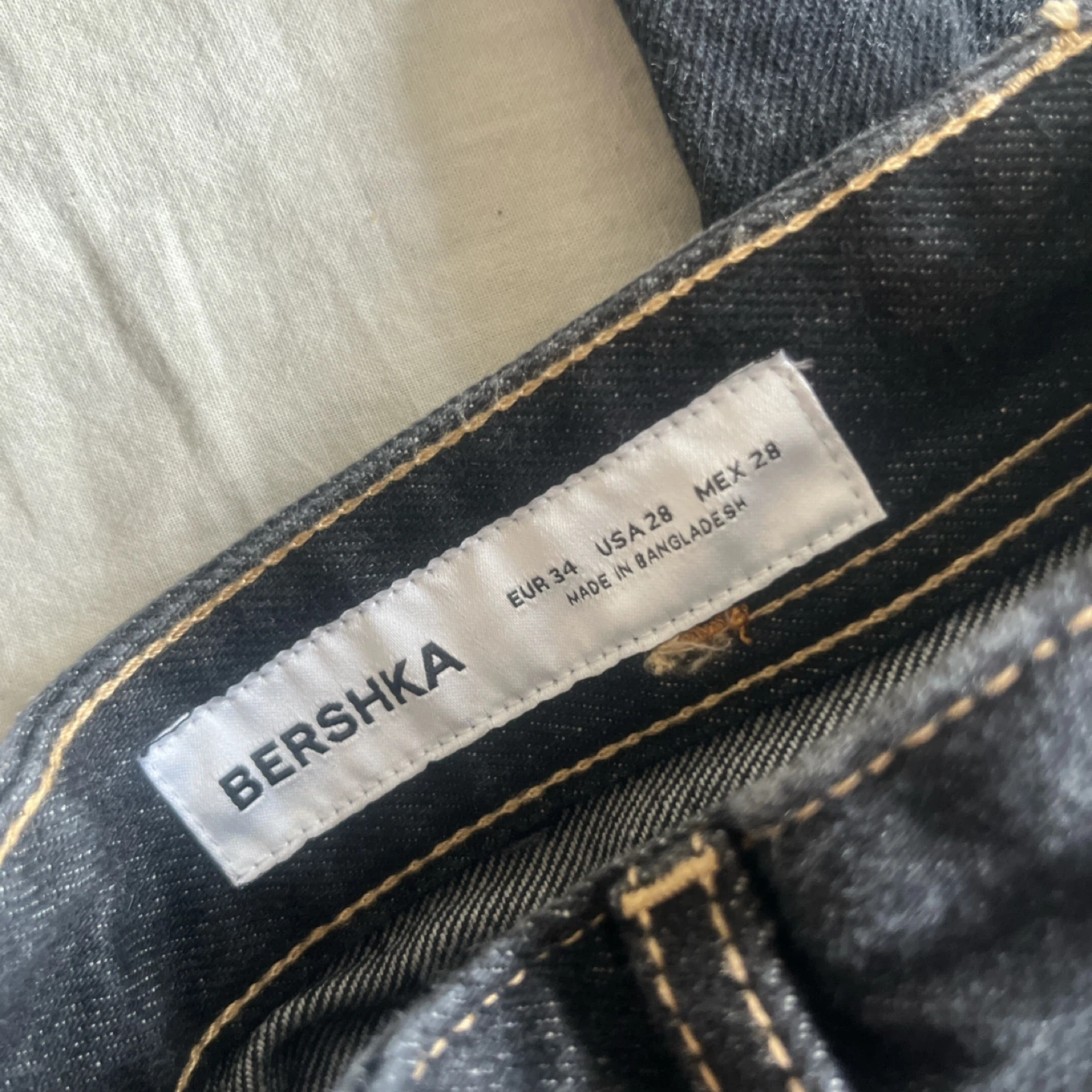 Bershka Black Denim Jeans - Size 28 - photo 2