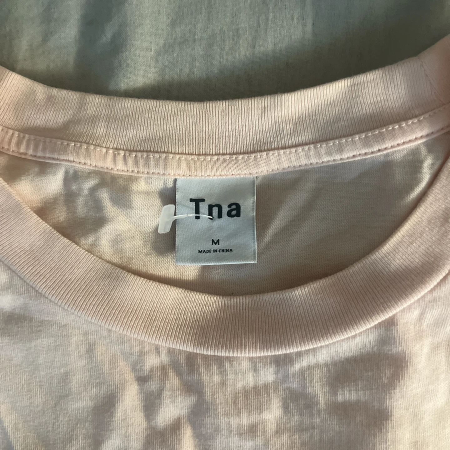 Tna Pink Cropped T-Shirt Size M - photo 2