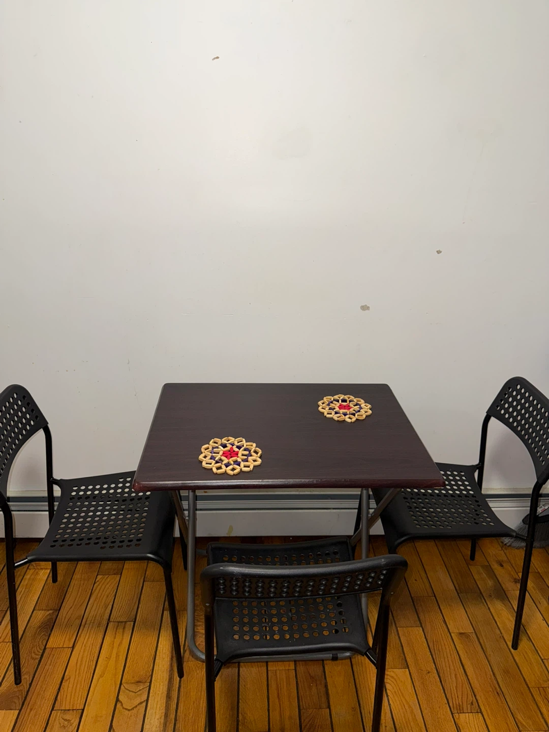 Folding Table and 3 Chairs Set - photo 3
