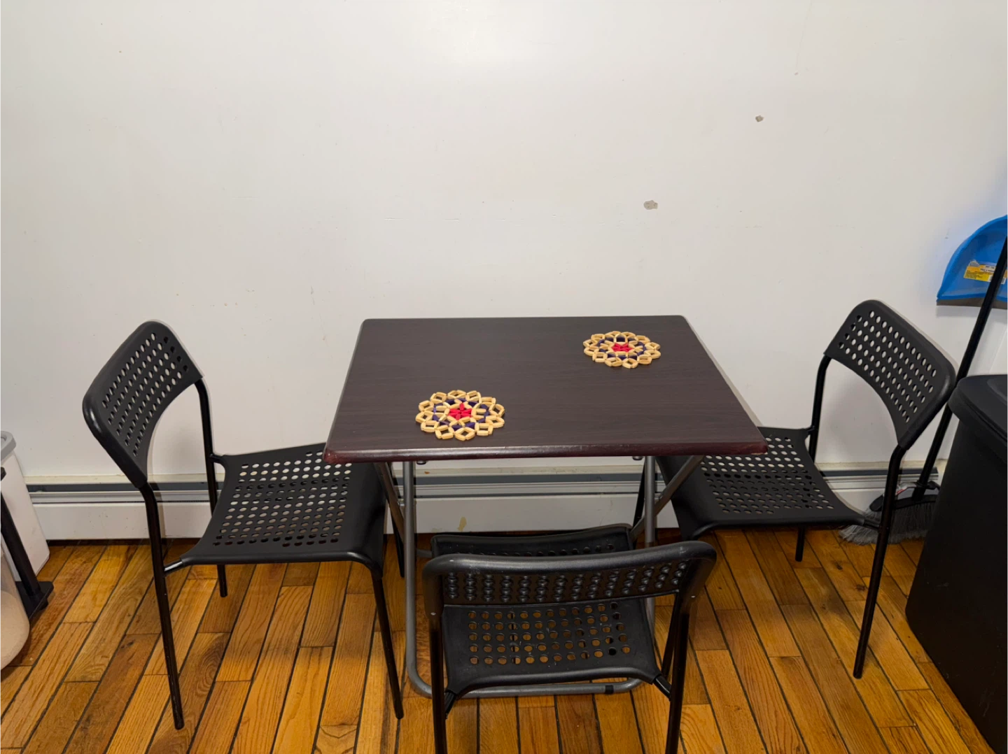 Folding Table and 3 Chairs Set