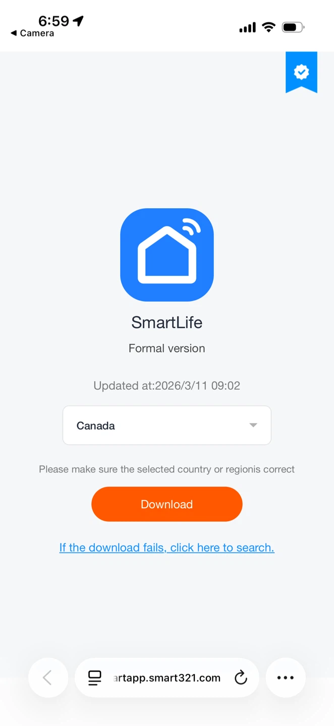 Smart Life WiFi Temperature & Humidity Sensor with Backlight - photo 3