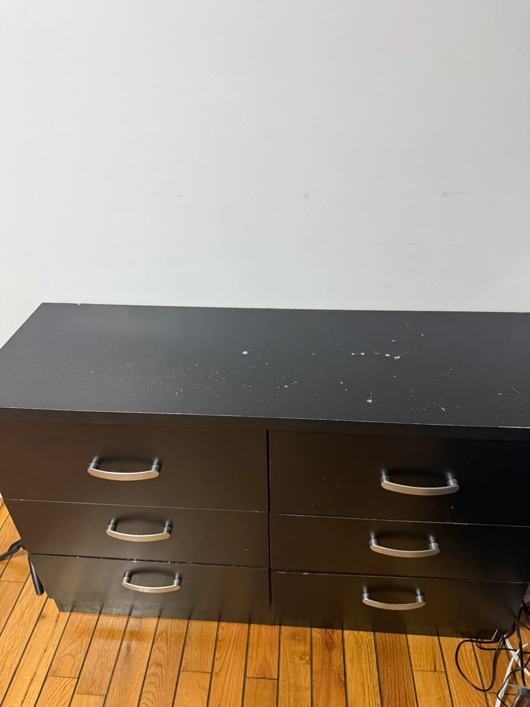Black 6-Drawer Dresser - photo 2