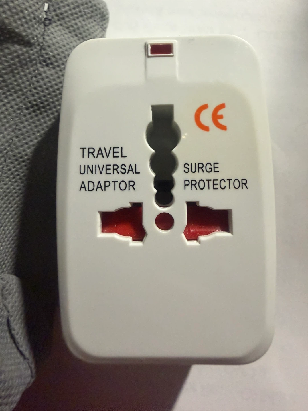 Universal Travel Adapter with Surge Protector - photo 2