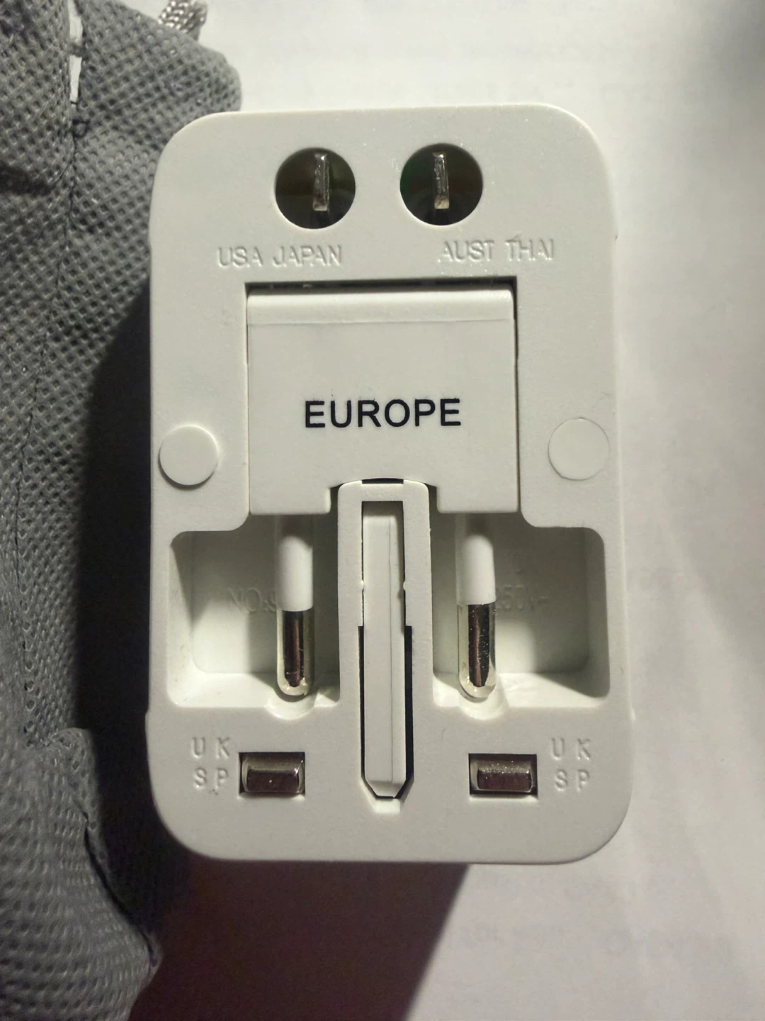 Universal Travel Adapter with Surge Protector