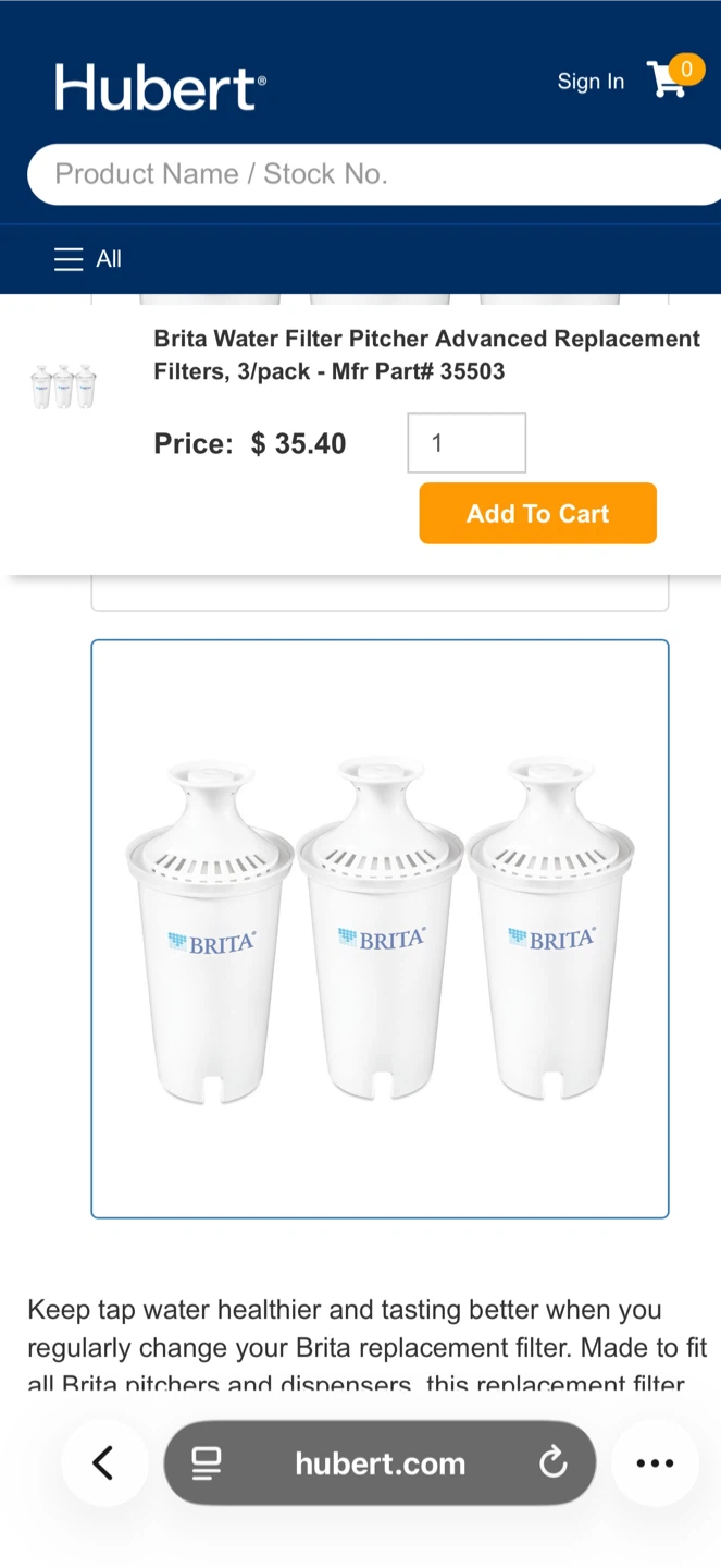 Brita water filters 3 pack new - photo 2