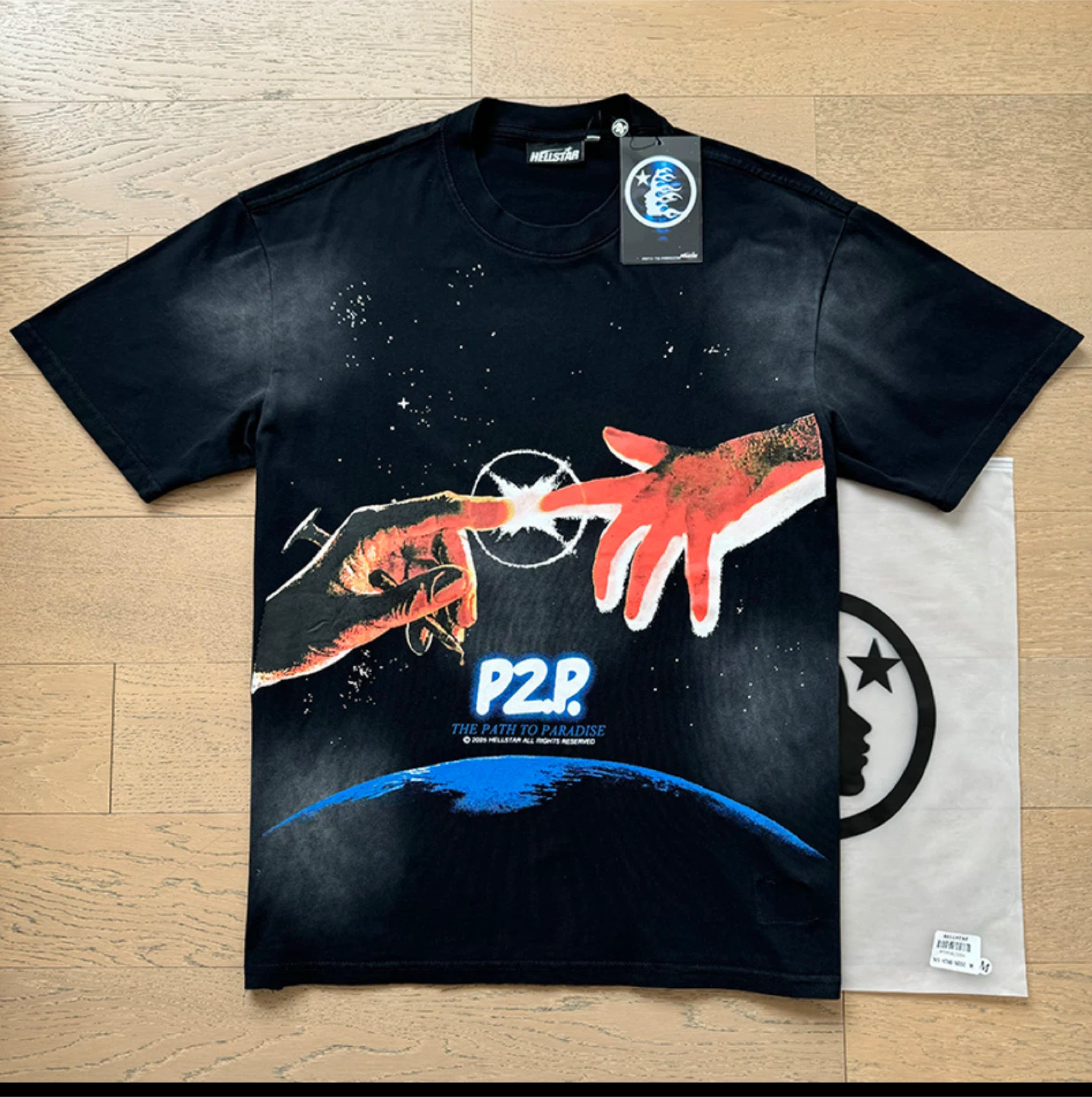 HELLSTAR P2P Graphic T-Shirt Size M - photo 2