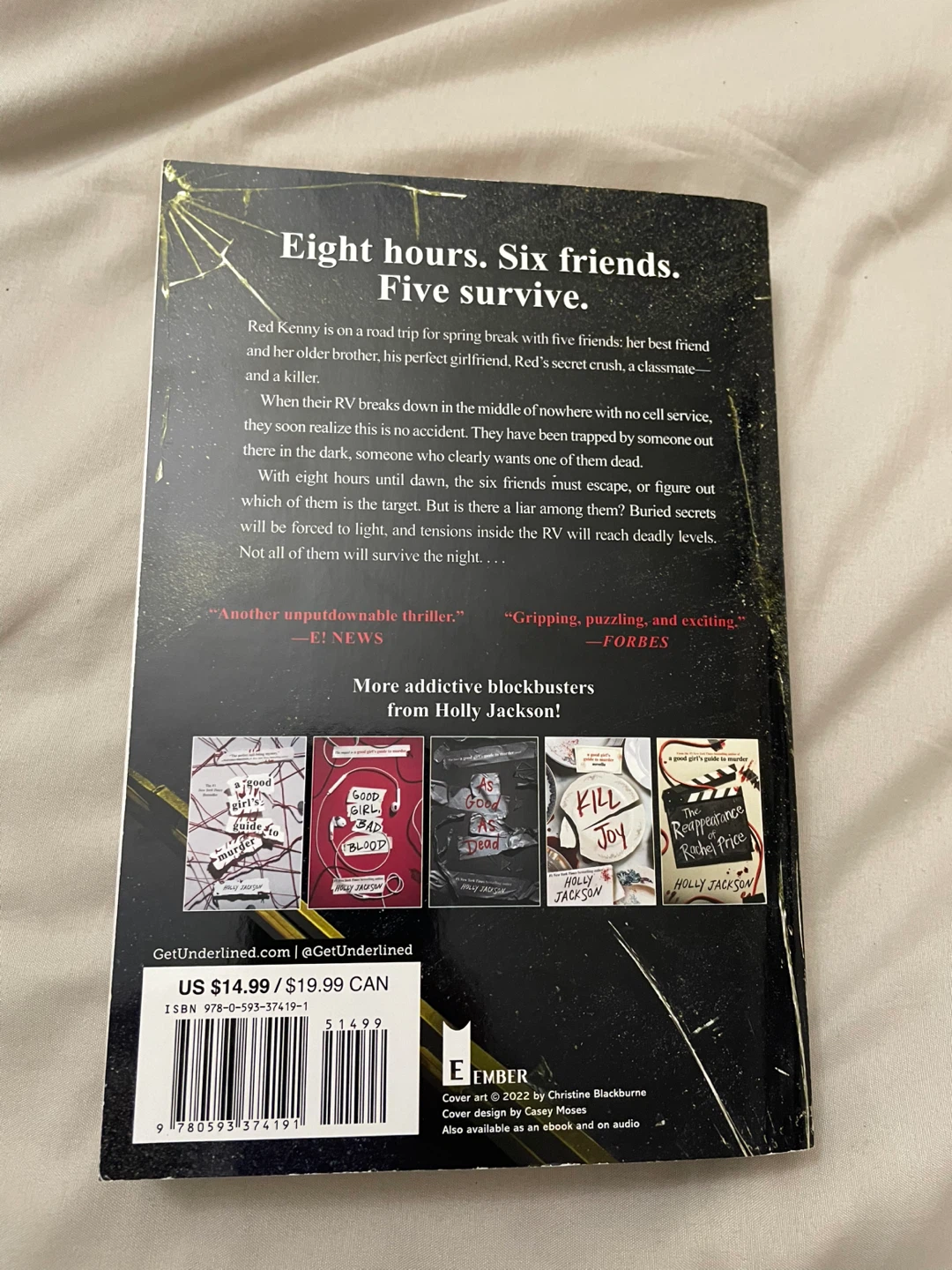 Five Survive by Holly Jackson - Paperback Book - photo 2