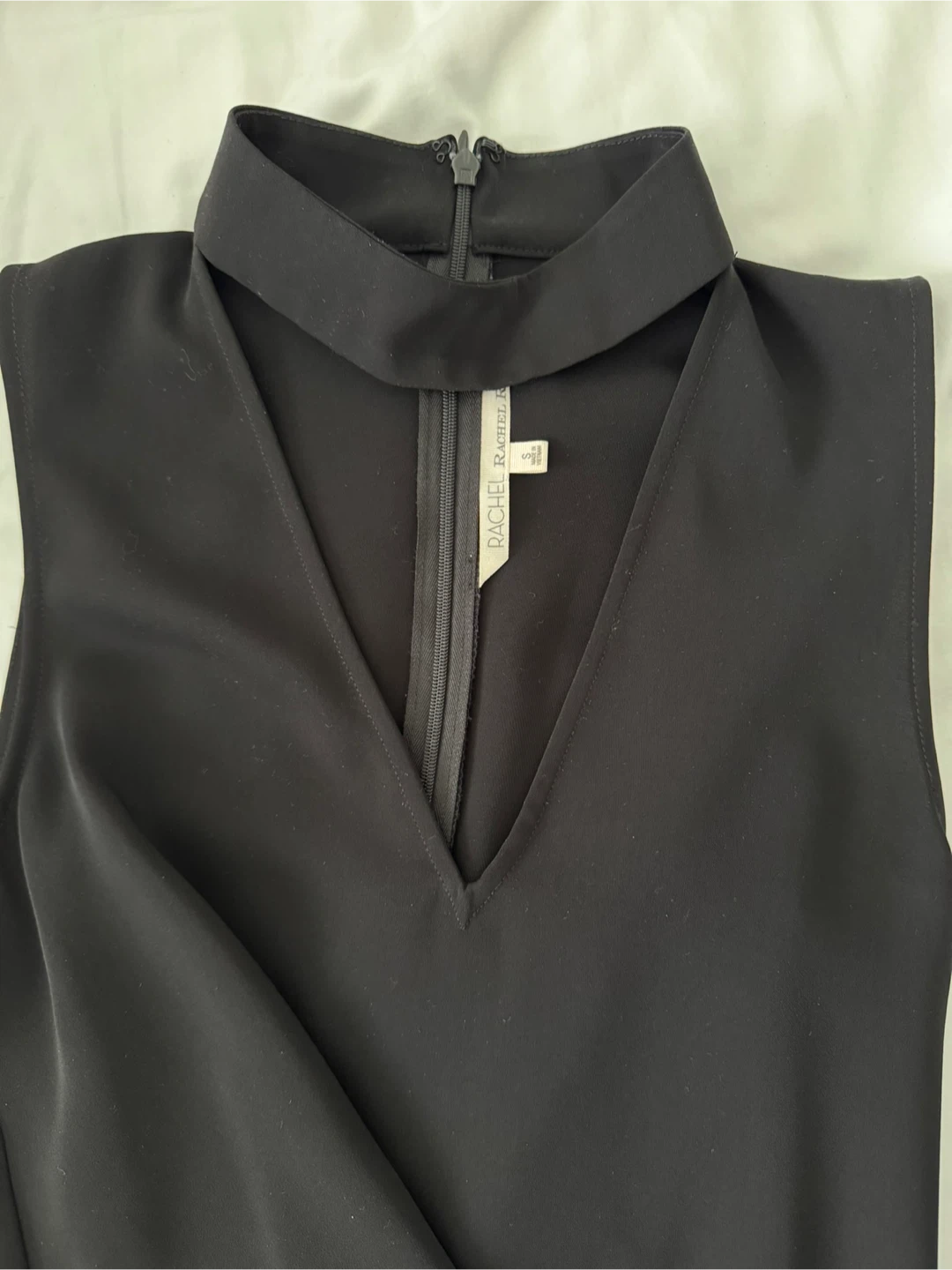 Rachel Roy Black Sleeveless Cutout Dress Size S - photo 4