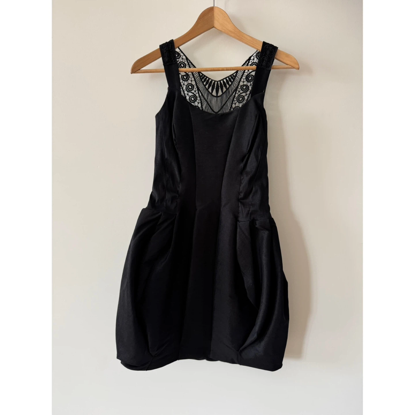 Black Dress with Lace on the back
