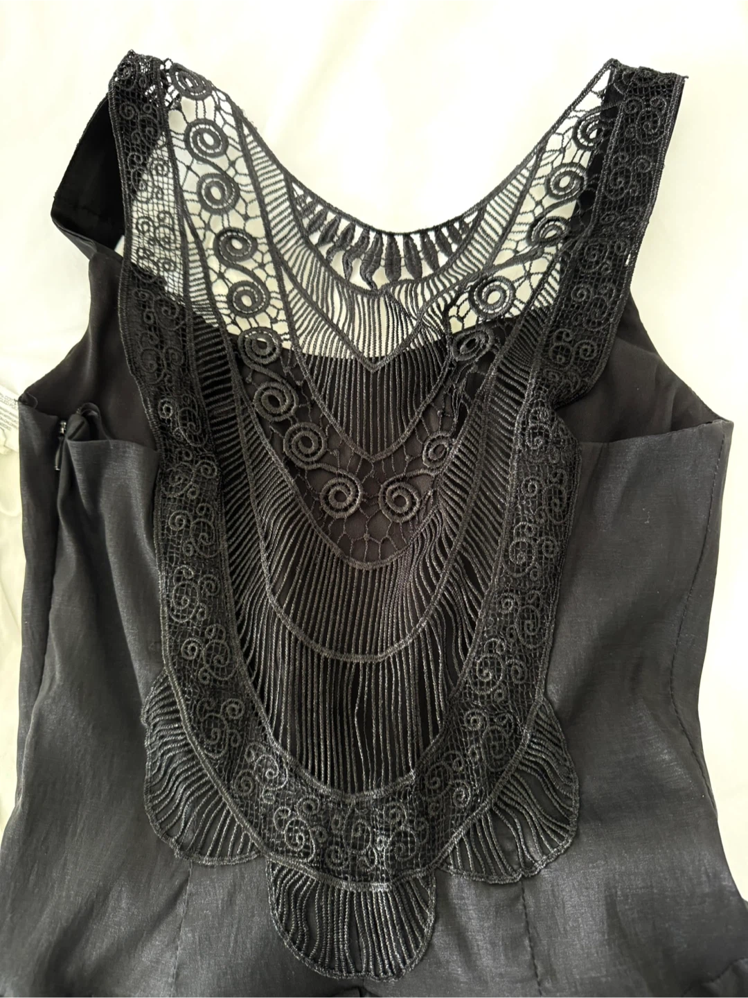 Black Dress with Lace on the back - photo 3