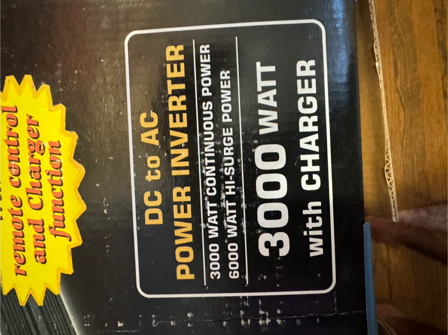 Power Bright 3000 Watt Power Inverter with Charger - photo 3