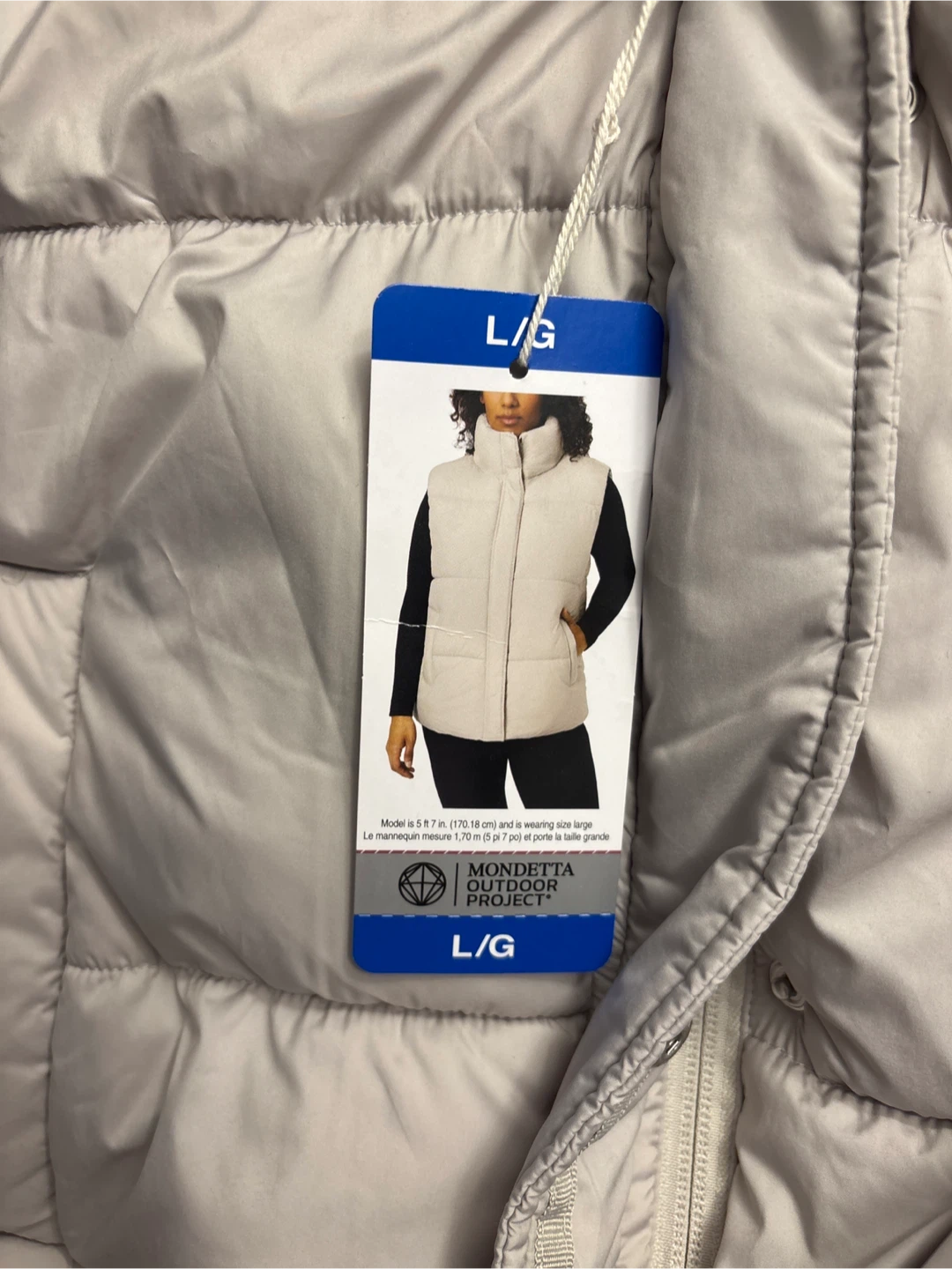 Ladies Mondetta Outdoor Project Puffer Vest - Size L - photo 2