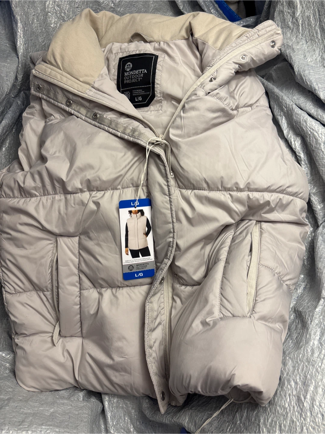 Ladies Mondetta Outdoor Project Puffer Vest - Size L
