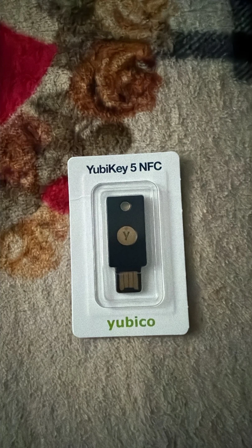 YubiKey 5 NFC Security Key