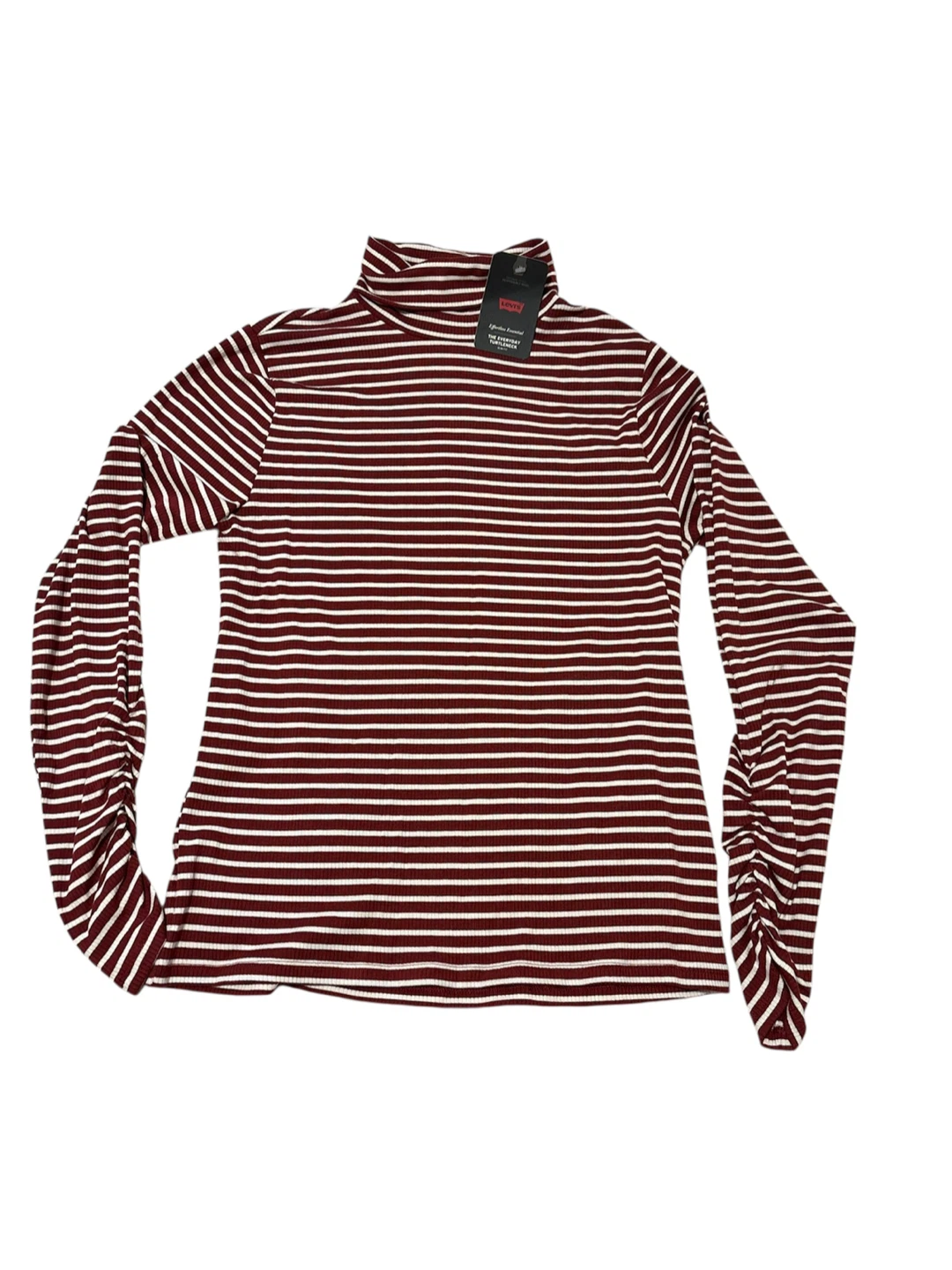 Levi's The Everyday Turtleneck Slim Fit Striped Long Sleeve