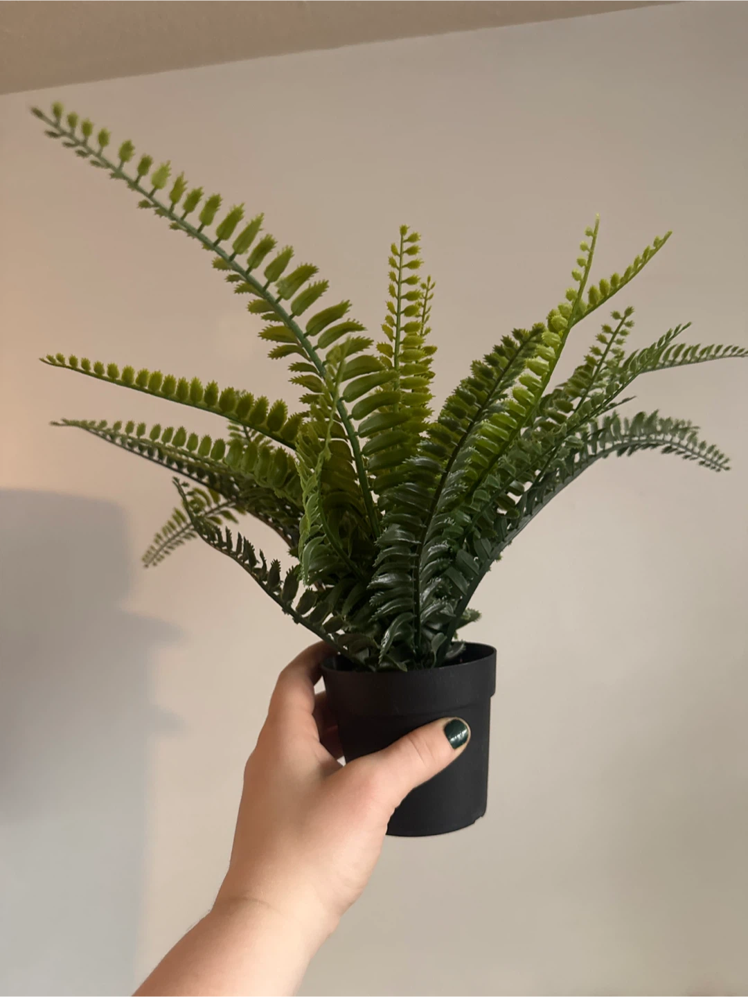 3 Artificial Fern Plants - photo 2