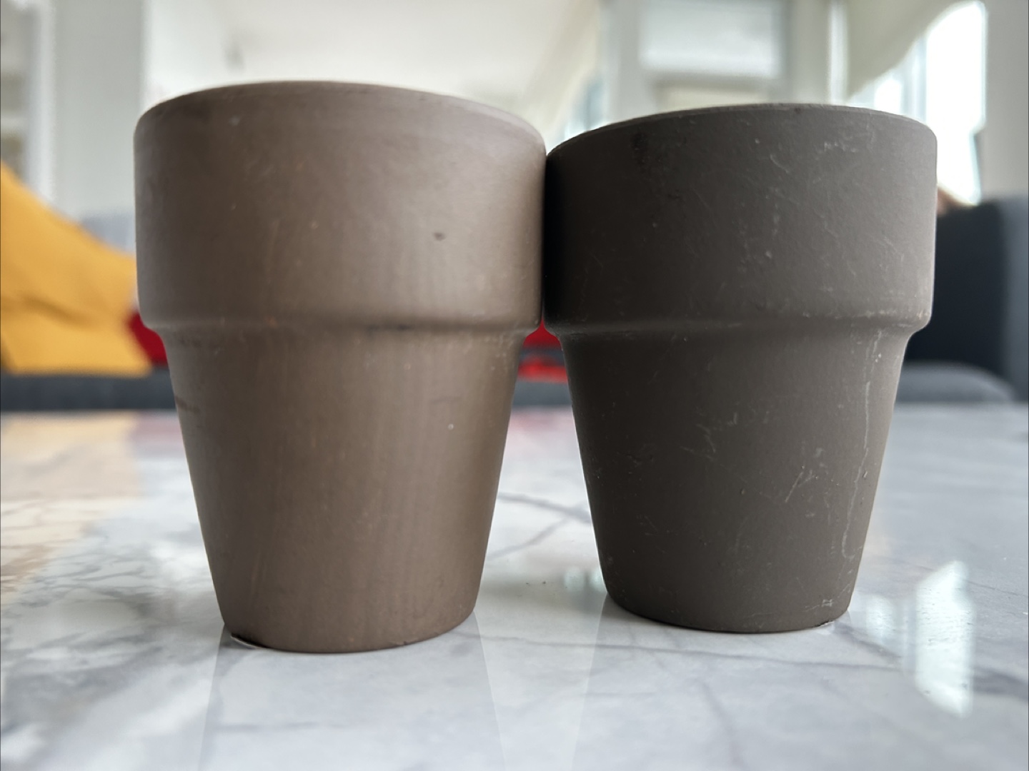Set of 6 Planters - Assorted Colours and Textures - photo 2