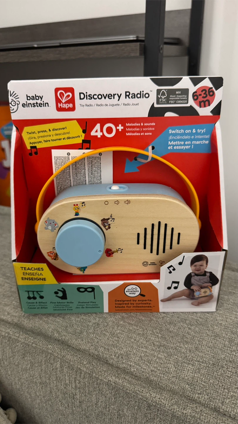Baby Einstein Hape Discovery Radio Toy