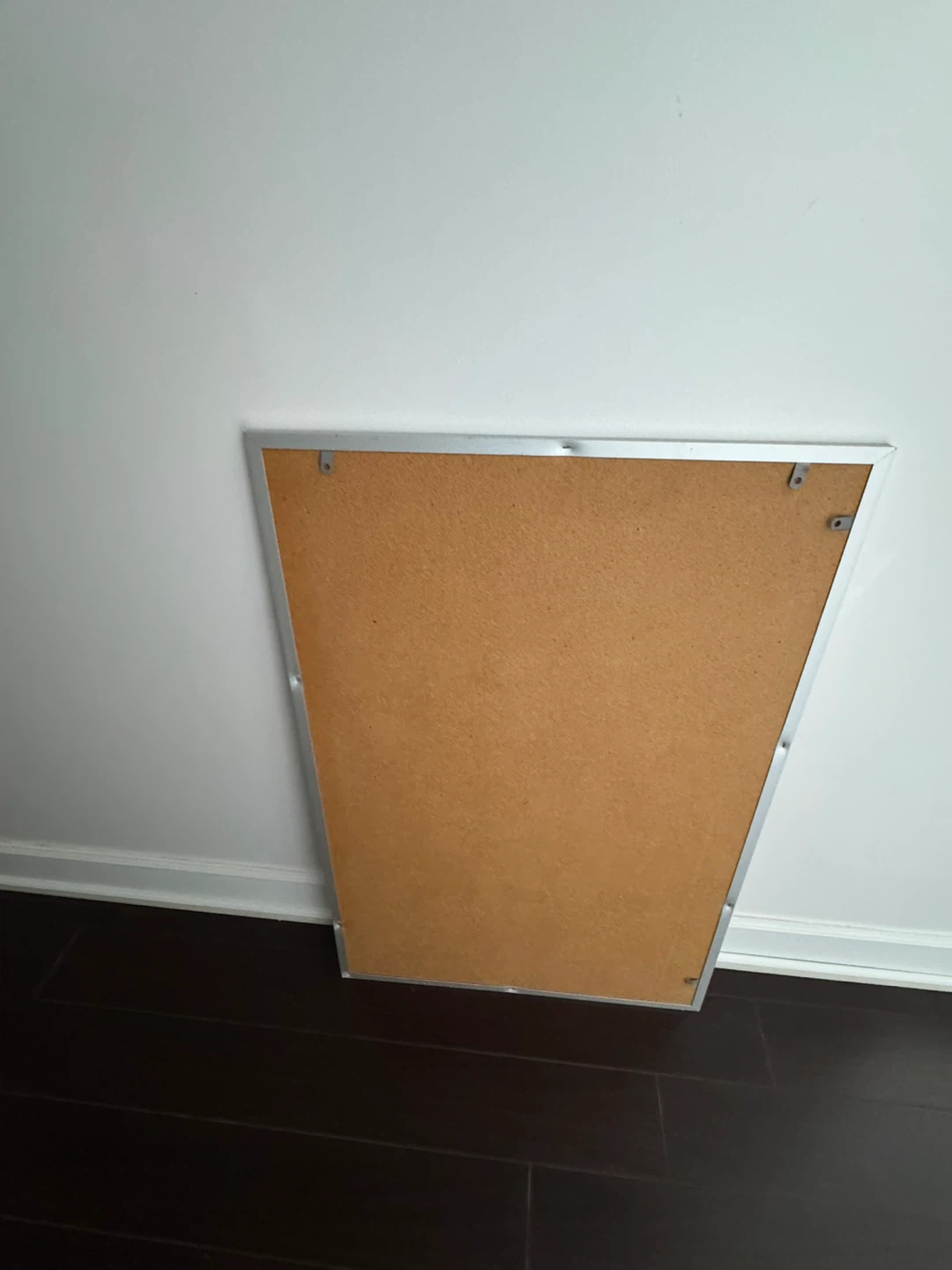 Cork Bulletin Board with Silver Frame - photo 4