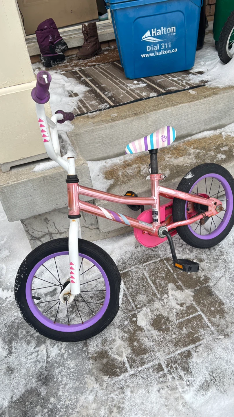 Kids Pink Bike - photo 2