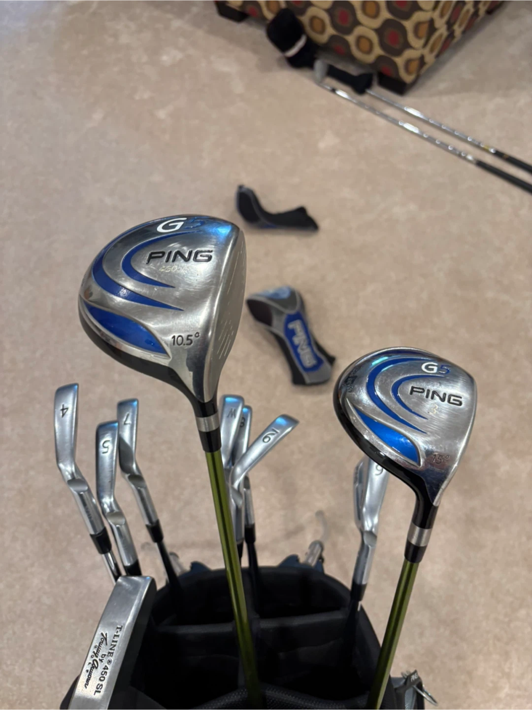 PING Golf Club Set with Bag