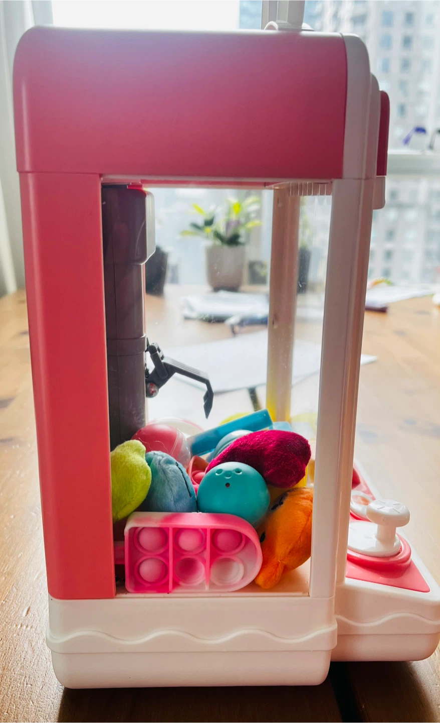Comeon Pink Gift Shop Mini Claw Machine Toy - photo 4