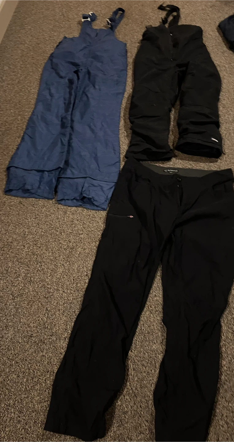 Verity of rain pants snow pants track pants and cargo pants - photo 3