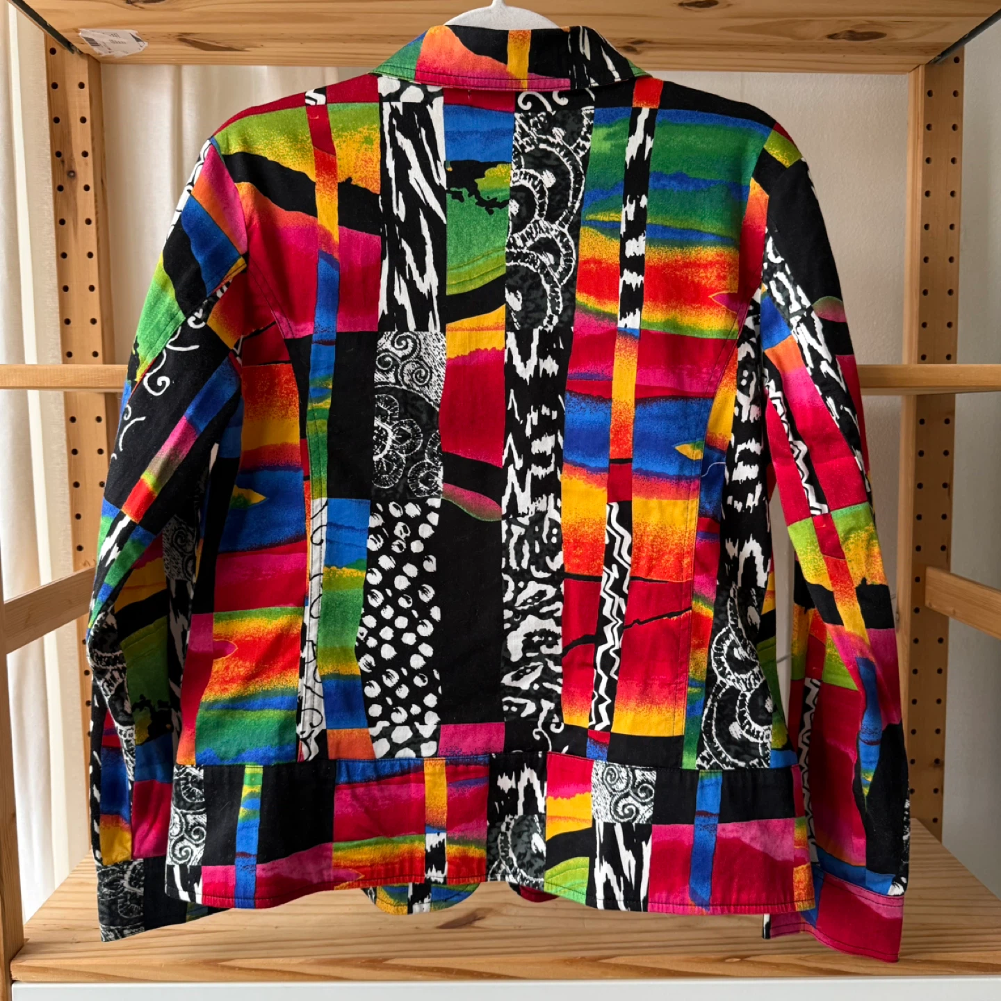 Patchwork Zip-Up Jacket - photo 2