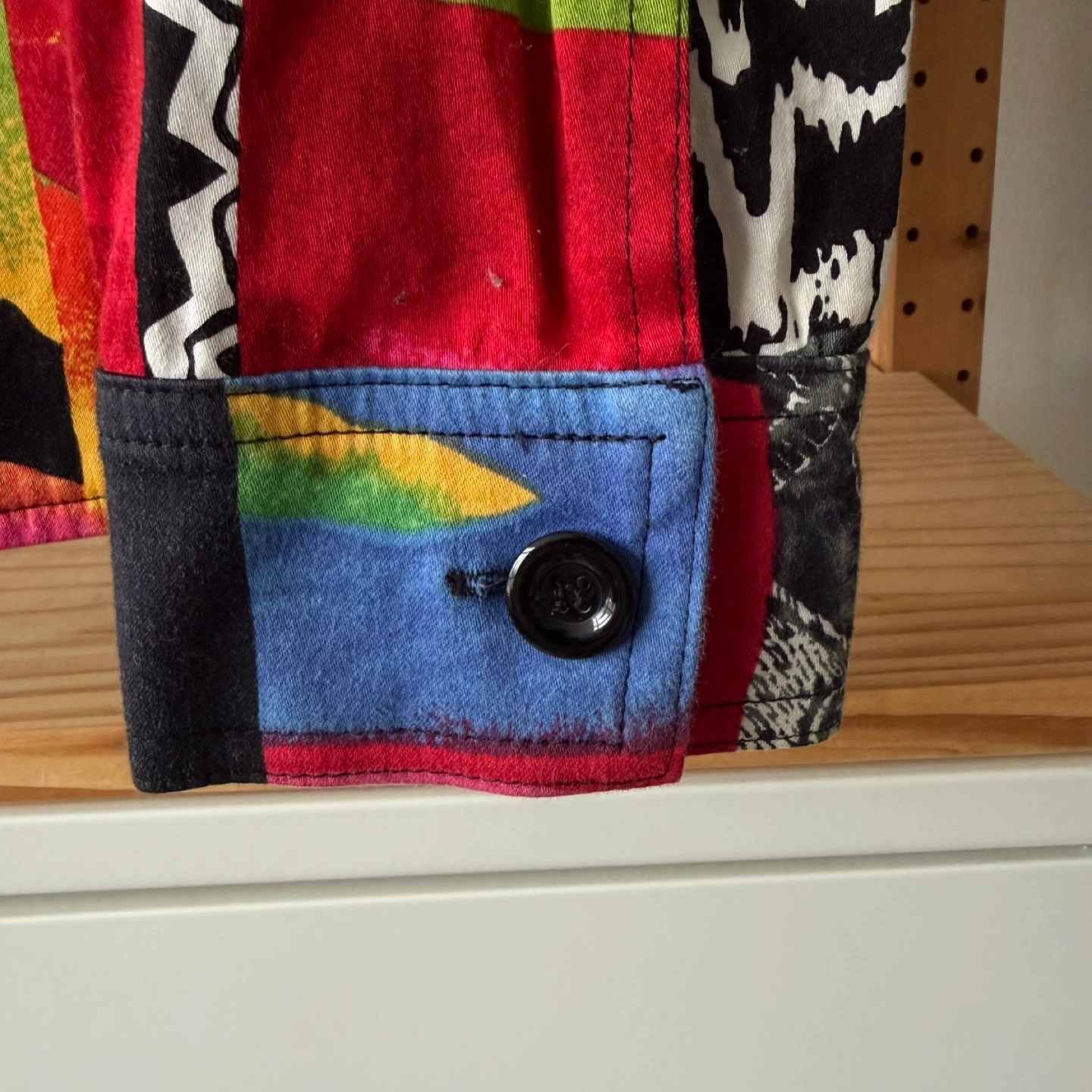 Patchwork Zip-Up Jacket - photo 4