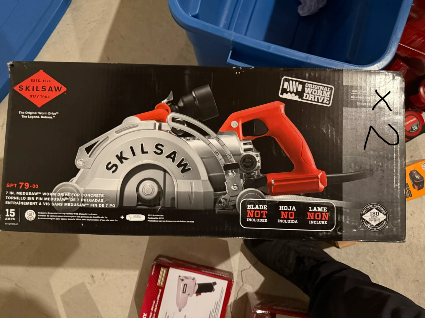 SKILSAW SPT 79-00 7 In. Medusaw Worm Drive Saw