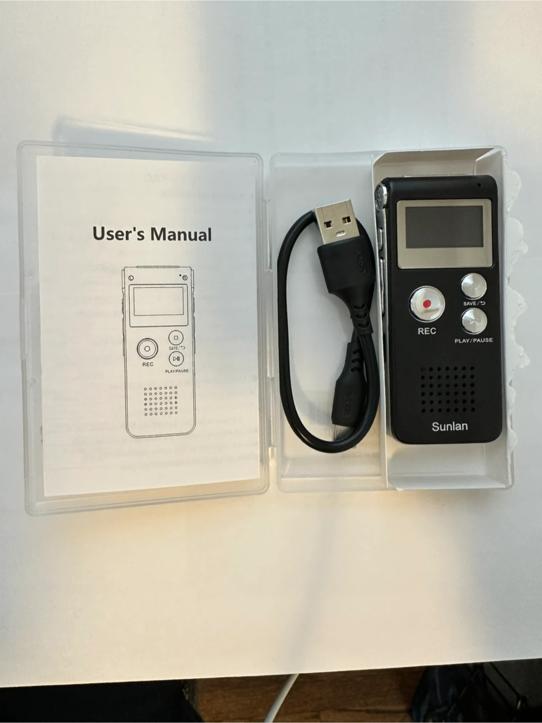 Sunlan Digital Voice Recorder 32GB MP3 Player - photo 3
