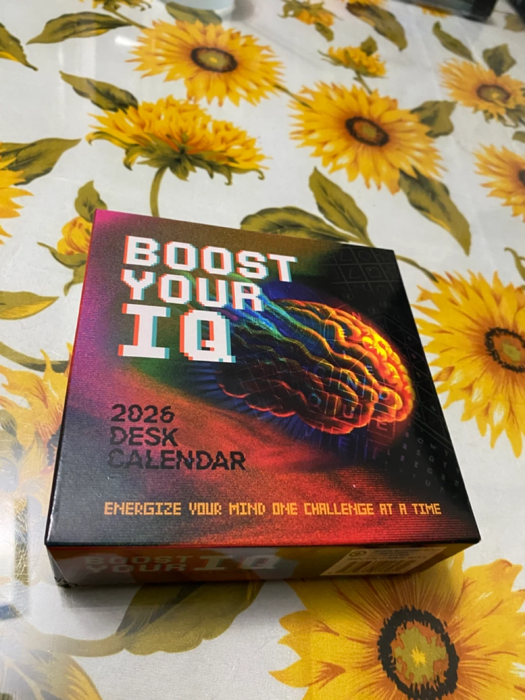 Boost Your IQ 2026 Desk Calendar