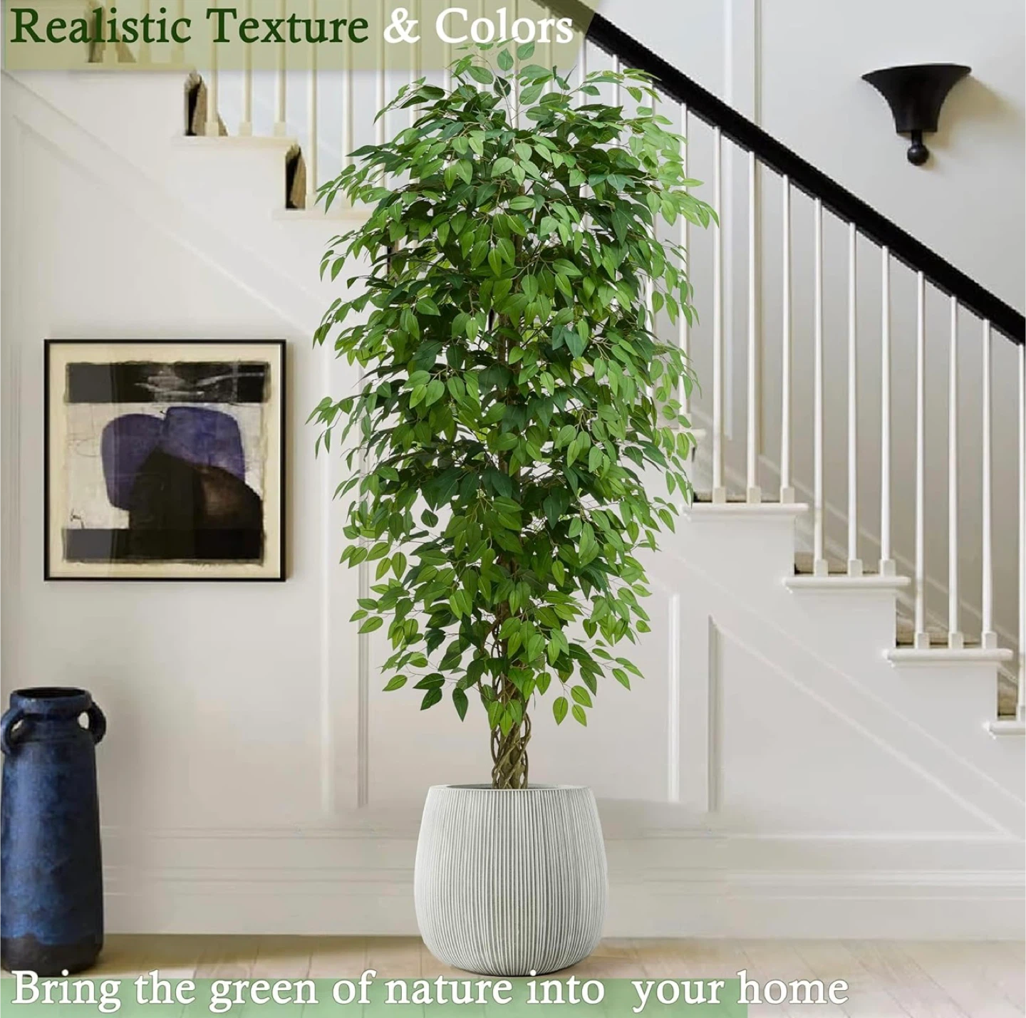 6ft Artificial Ficus Tree - photo 2