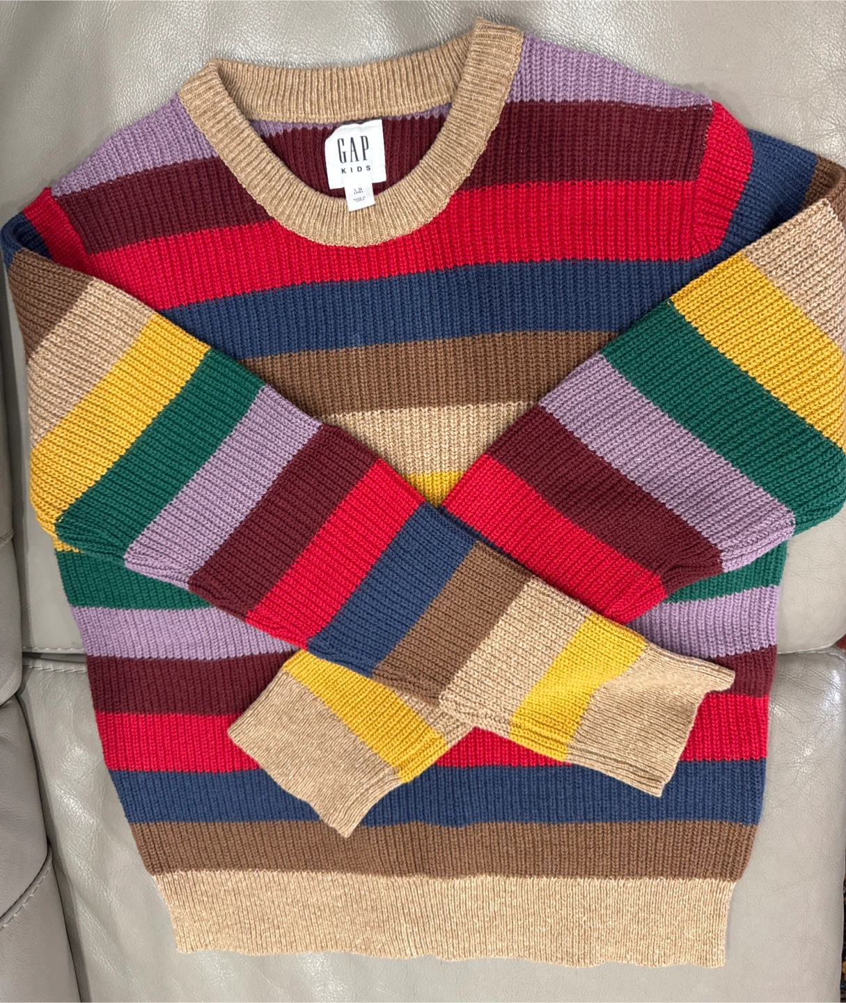 Gap Kids Striped Sweater size L(10)