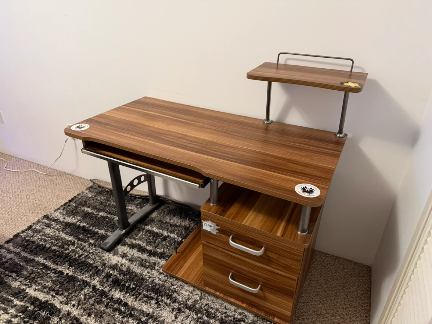 Computer Desk with Drawer Unit - photo 3
