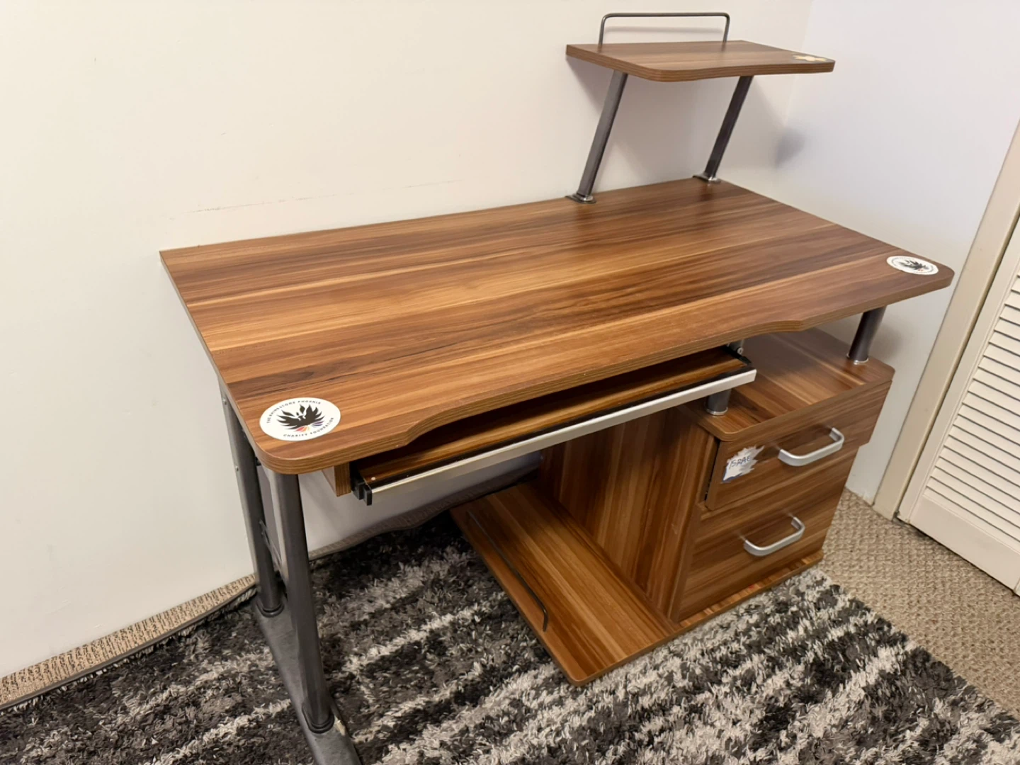 Computer Desk with Drawer Unit - photo 4