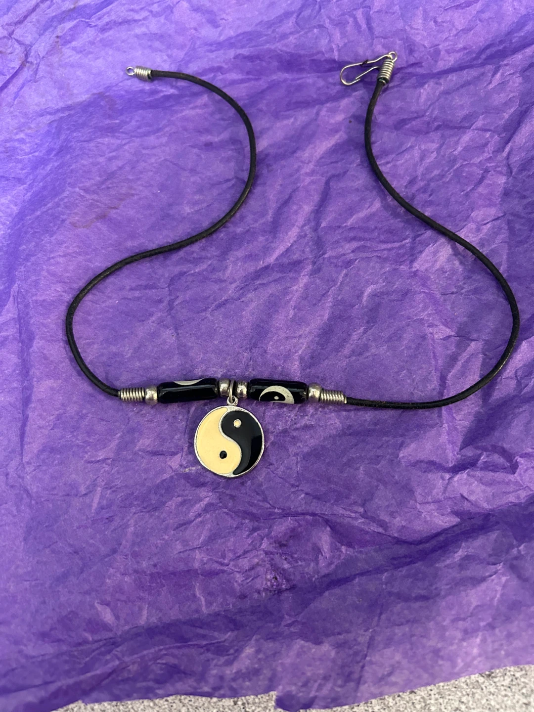 Yin Yang Pendant choker