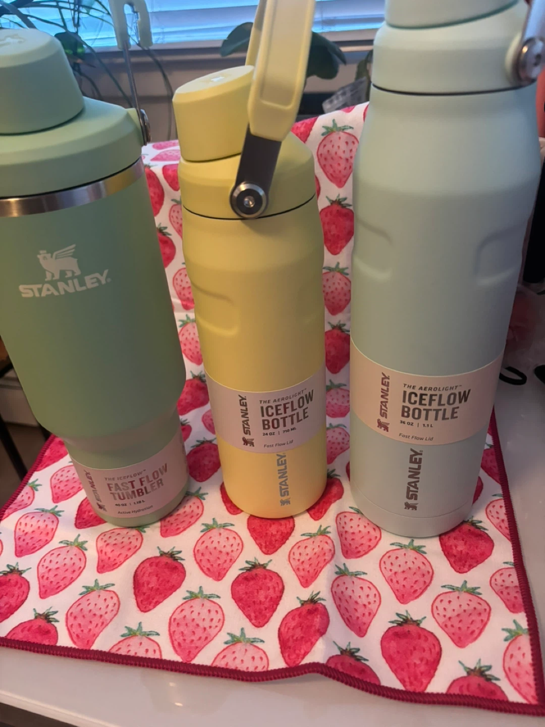 Stanley fast flow water bottles