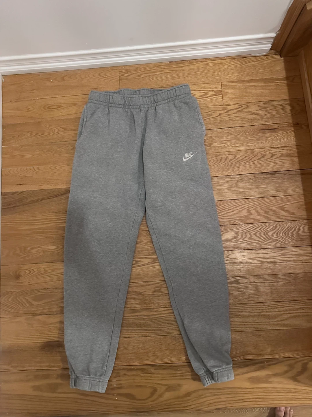 Nike Grey Hoodie and Sweatpants Set - photo 2