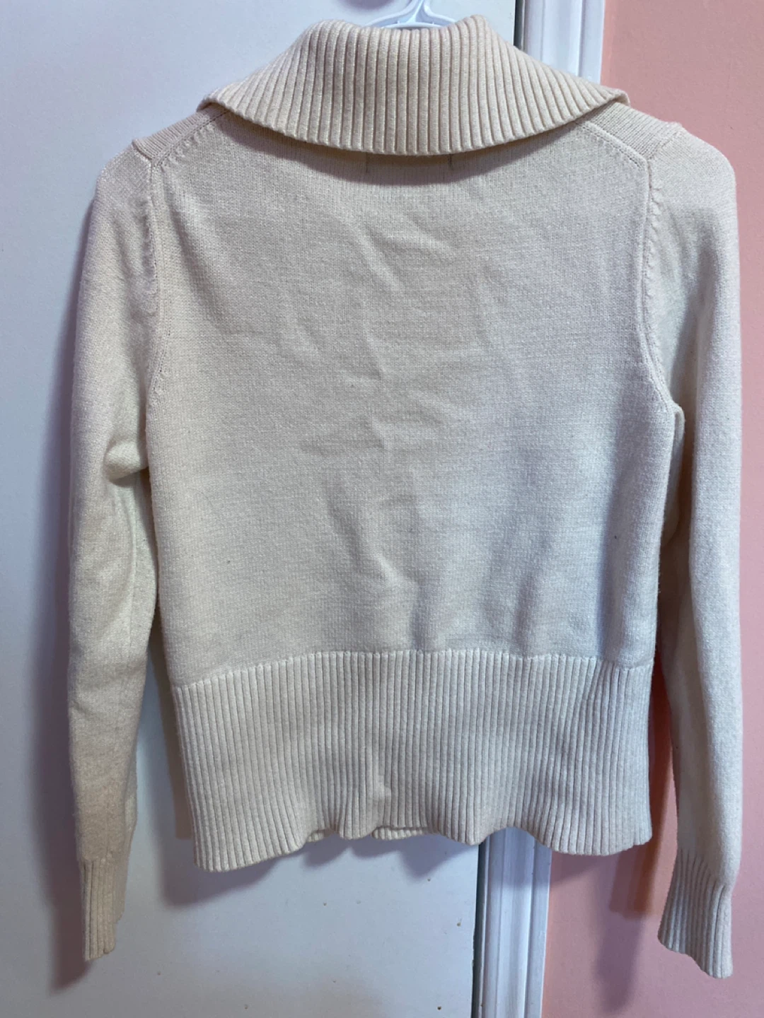 Women's Cream Zip Up - photo 2