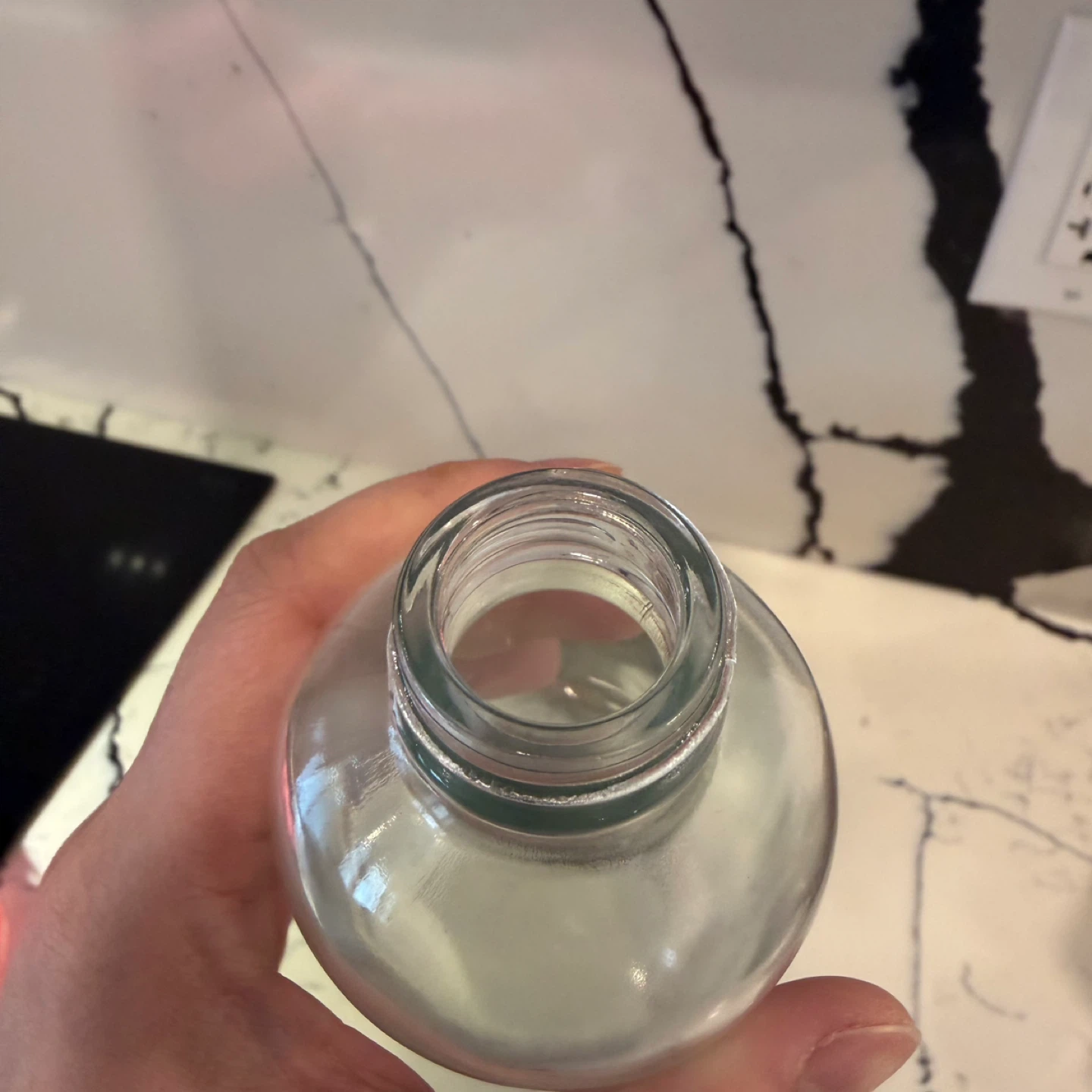 Clear and Amber Glass & Plastic Bottles w/ caps - photo 3