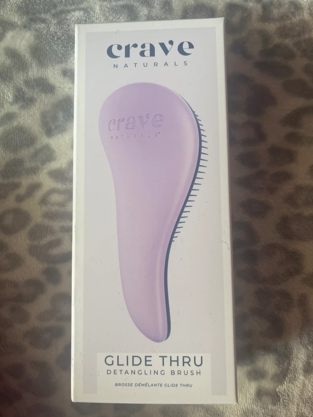 Crave Naturals Glide Thru Detangling Brush - Lavender