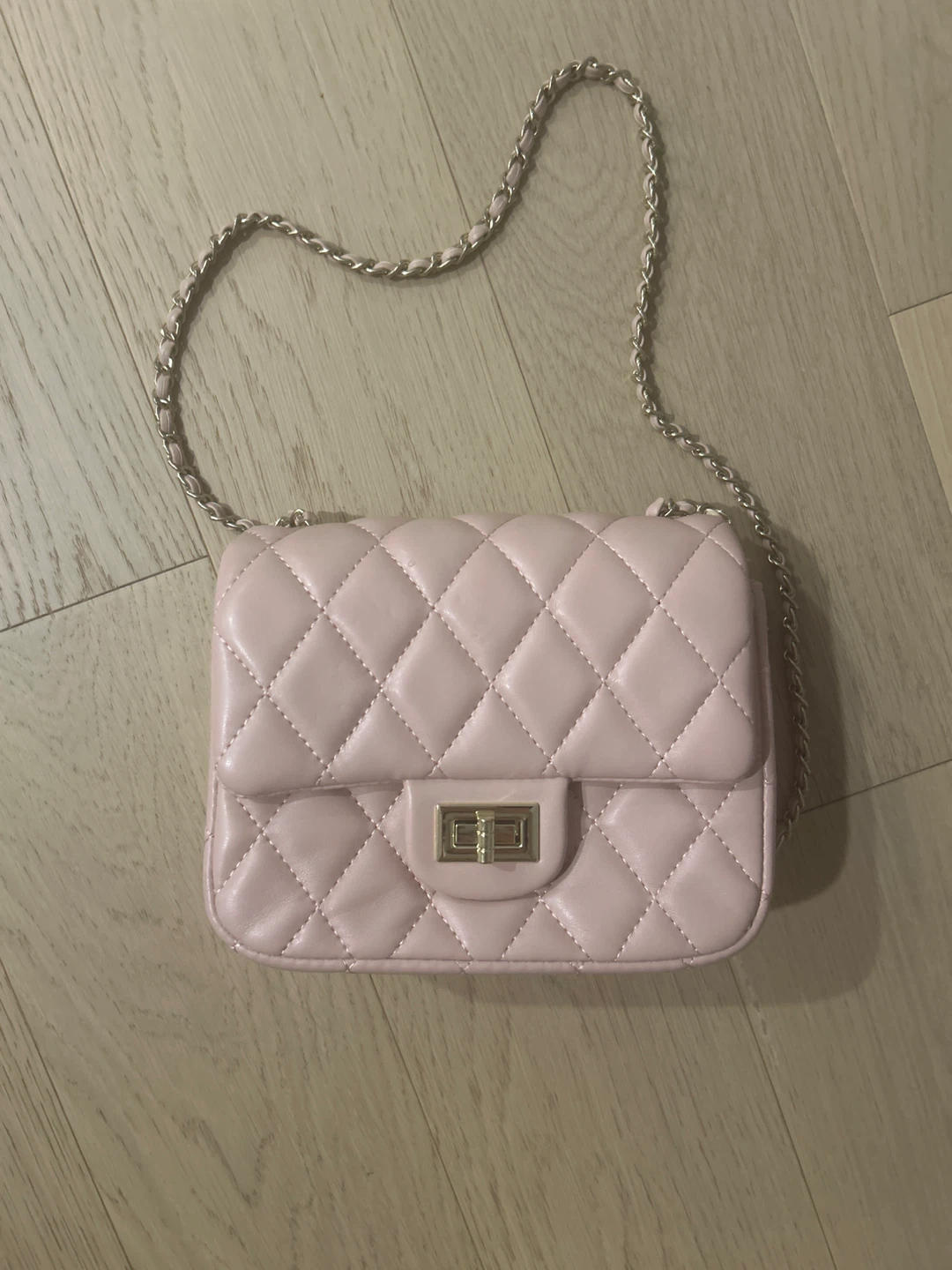 Pink designer bag