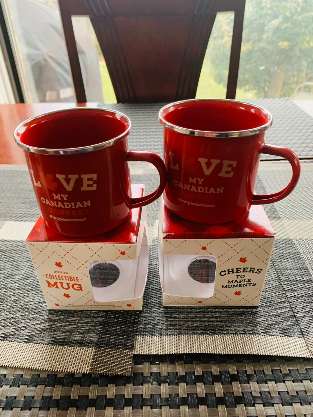 2 NEW Cabot Trail Maple Collectible Tin Mugs - photo 4