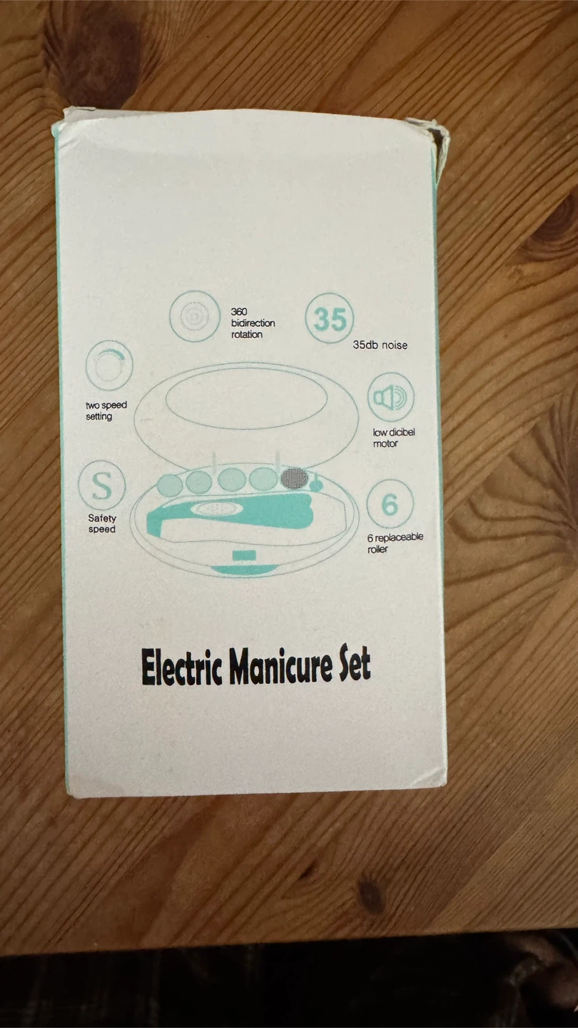 Electric Manicure Set with Nail Clippers - photo 2