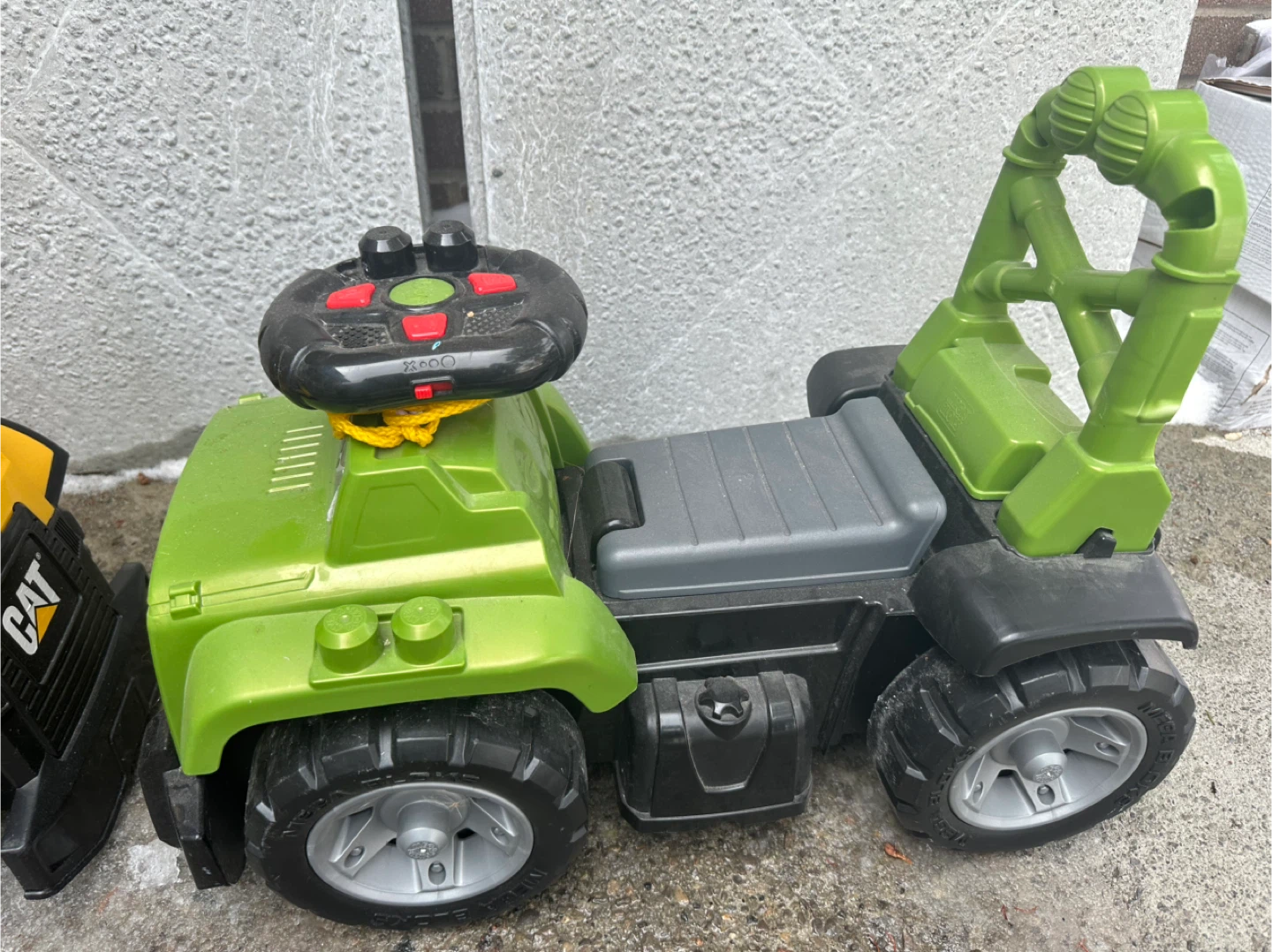 Green Ride-On Toy Truck