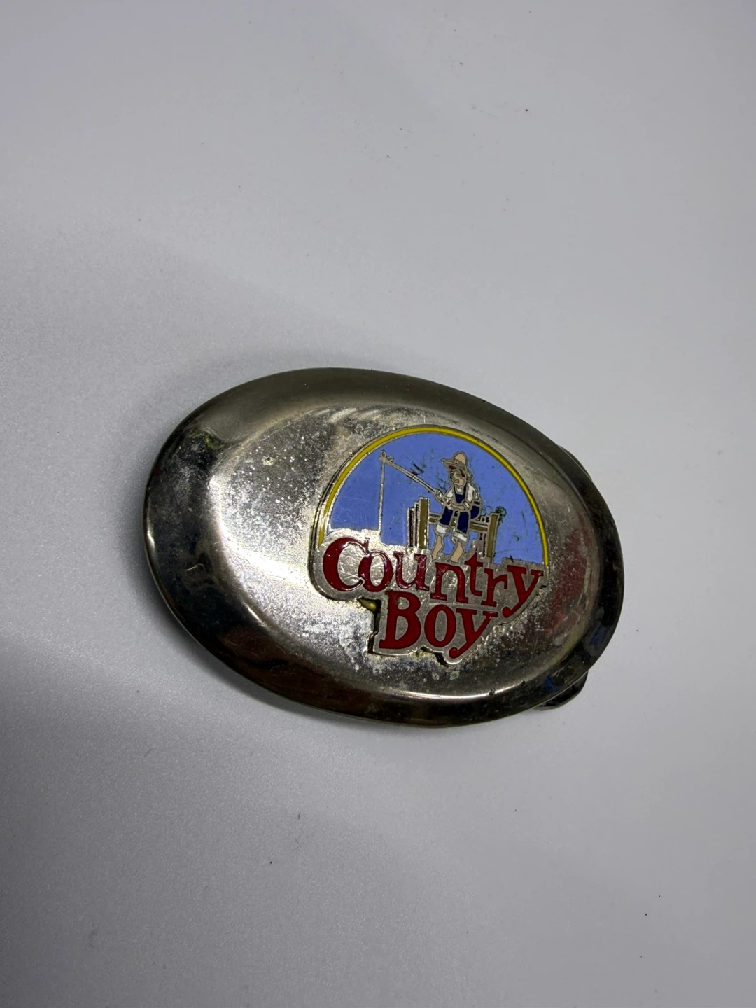 Vintage Country Boy Belt Buckle - photo 2