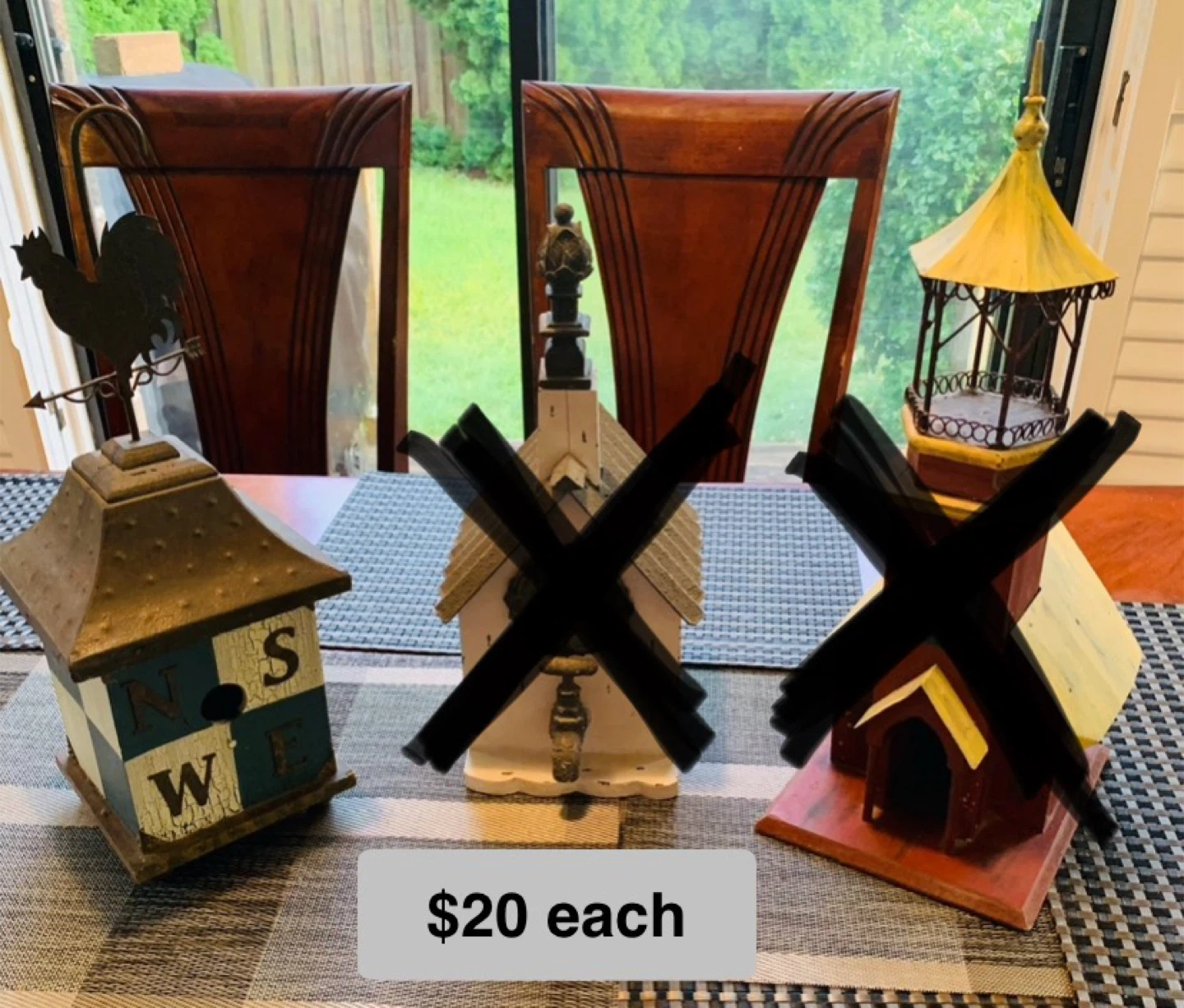 Rustic Birdhouse Decoration