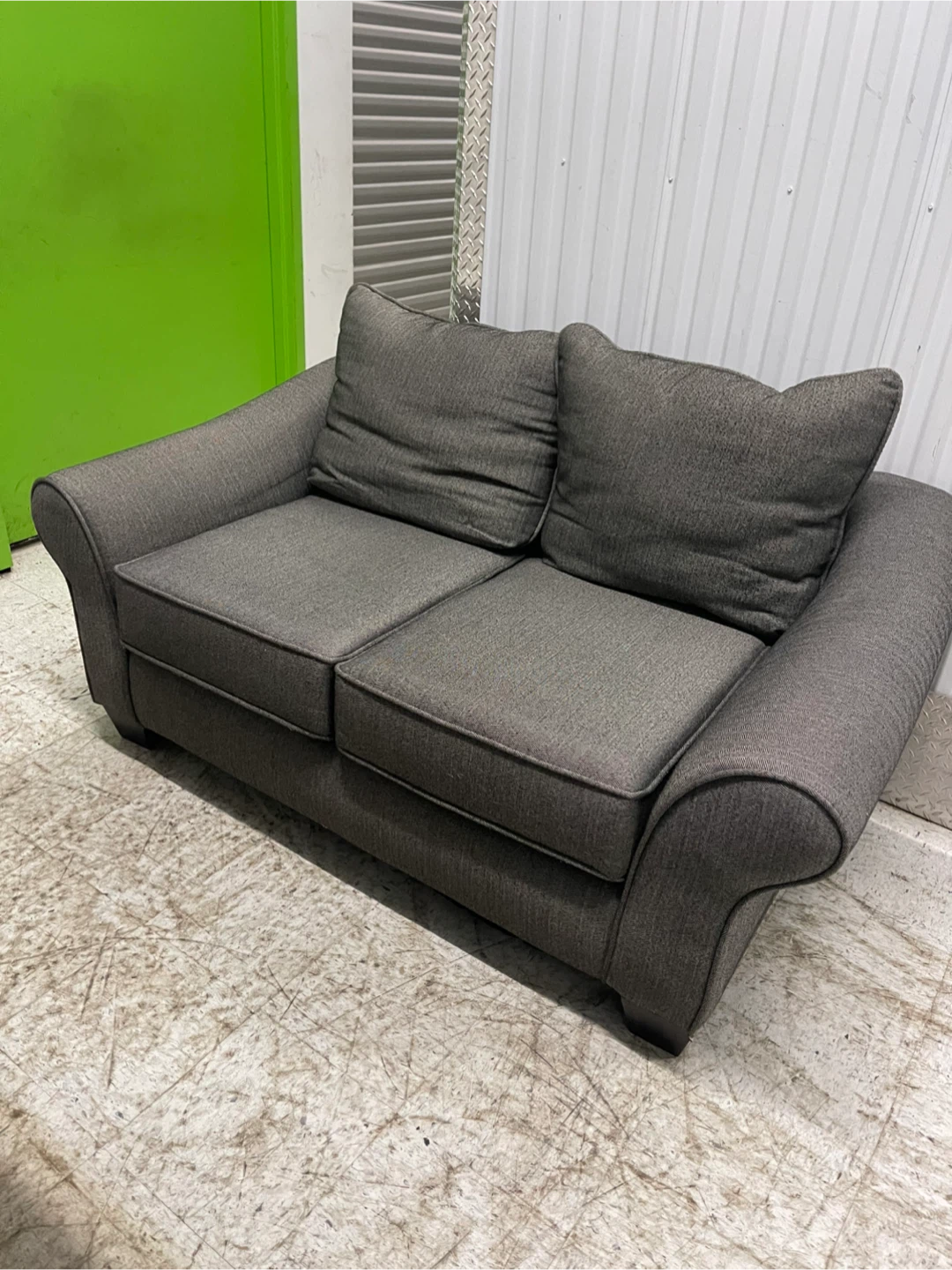 Gray Loveseat Sofa